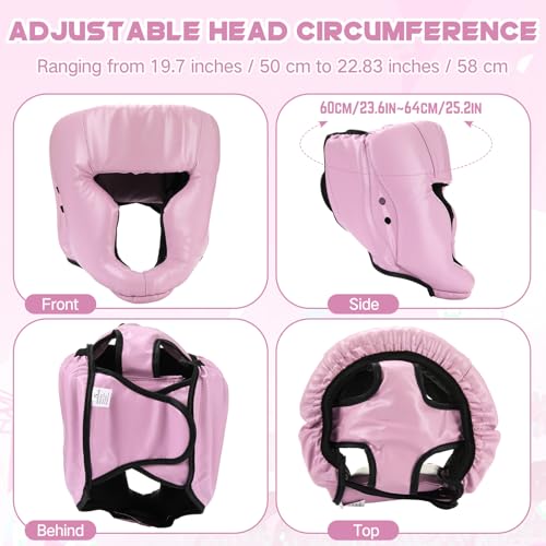 Image of Arrowbash Boxing Headgear and Gloves Set for Kids 6oz Boxing Gloves and Wrestling Headgear Sparring Equipment for Boxing Kickboxing Muay Thai BJJ Karate Training