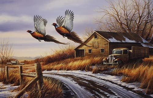 Rosemary Millette - Weathered Memories - Pheasants