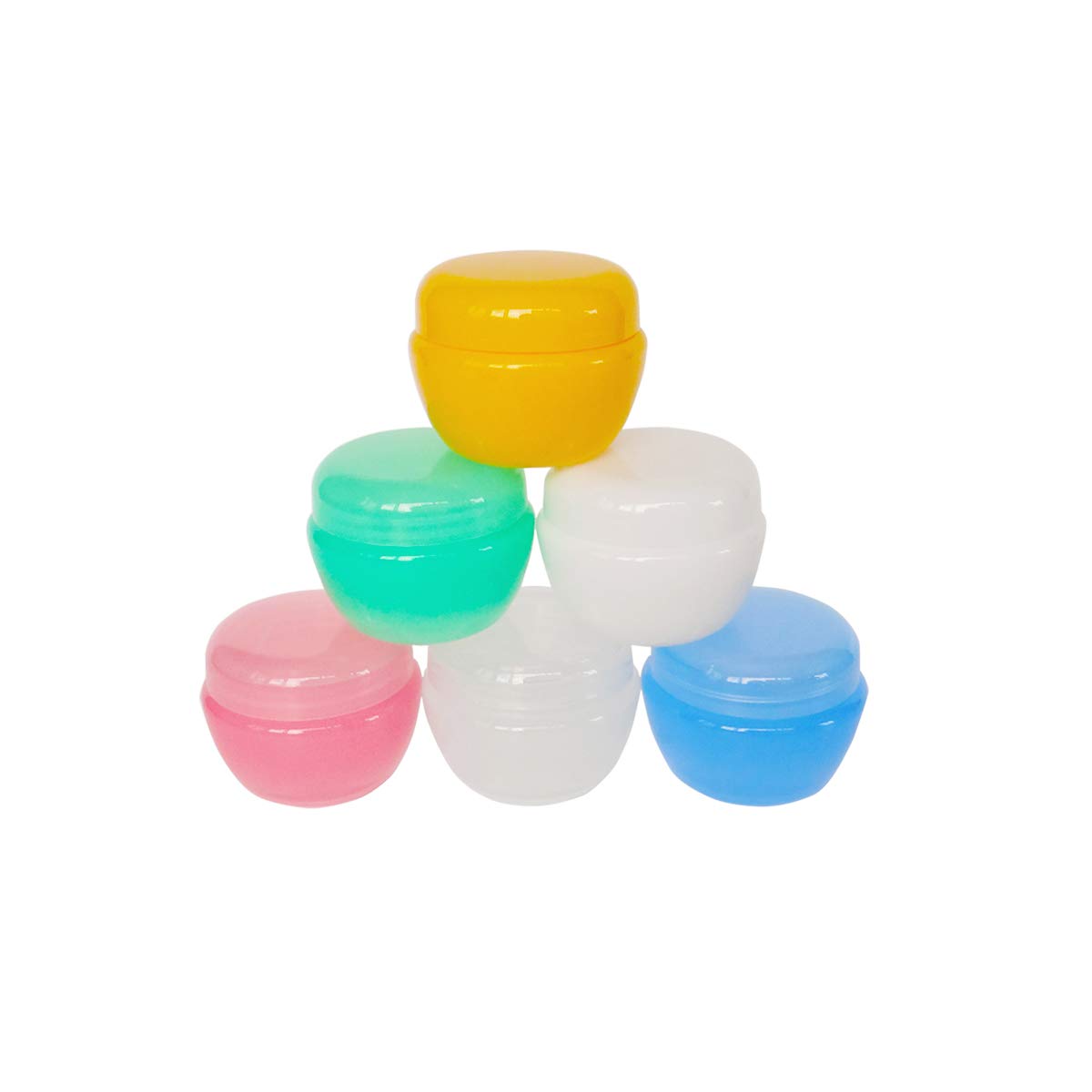 40 Leere 10 G Kunststoff-Töpfchen Mit Deckel – Wiederverwendbar, BPA-frei, Perfekt Für Cremes, Lippenbalsam, Gewürze & Mehr