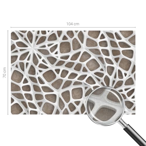Papel pintado autoadhesivo para tapar imperfecciones de pared con red de encaje 5