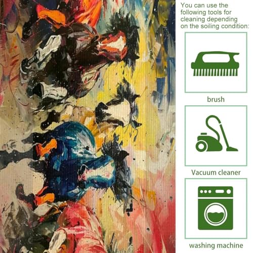 Tapis de cuisine chevaux antidérapants pour sol glissant - 5