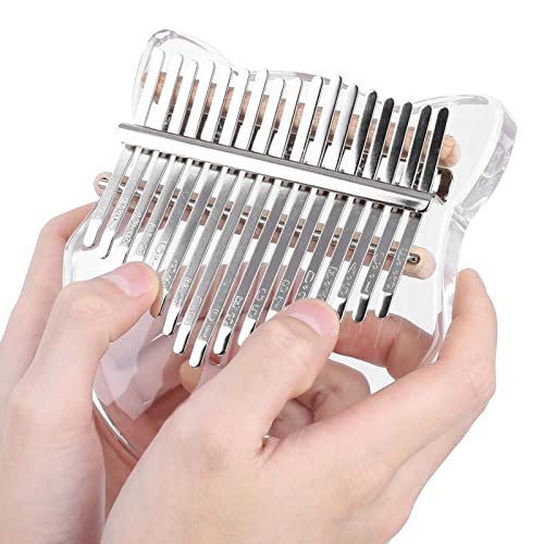 Pwshymi Instrument de Musique Kalimba Transparent Exquis pour Les Adultes pour Le hautbois débutant(Transparent) - Les Beatles, Paul McCartney, John Lennon, RIngo Starr, George Harrison Pwshymi Instrument de Musique Kalimba Transparent Exquis pour Les Adultes pour Le hautbois débutant(Transparent) – Image 4
