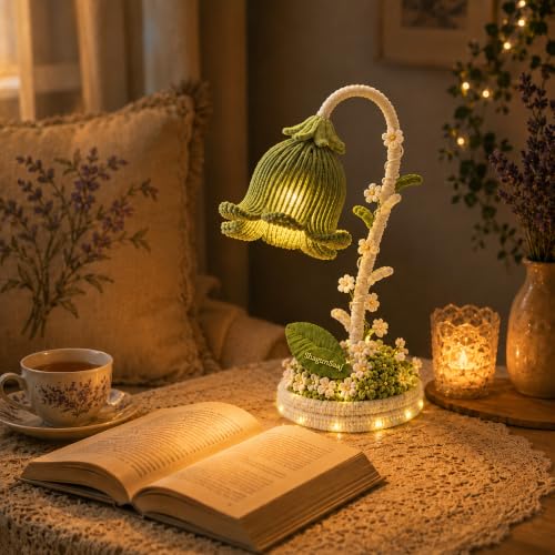 Image of ShagunSaaj Pipe Cleaner Flower Lamp DIY Kit for Kids and Adult Craft (Sage Green)