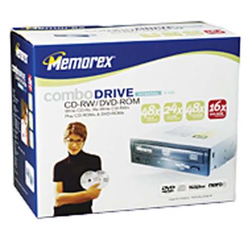 Memorex Combo Drive CDRW/DVD-ROM Noir graveur CD informatique