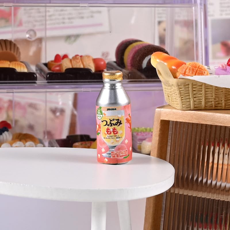 ミニチュア★ファンタ★オレンジ缶★ジュース★ドールハウスに★ ミニチュアファンタスタイルオレンジスタイル缶6個。ドール