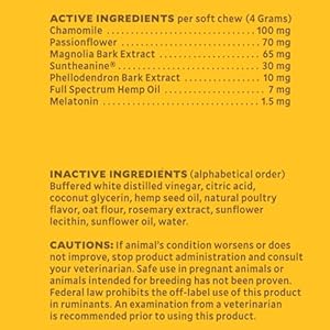 Calming Chews for Dogs Vetformulated Anxiety Relief for Dogs to Reduce Stressful Situations Like Travel or Fireworks Separation Anxiety Relief for Dogs to Ease Stress Promote Relaxation Cucciolini Doodles Calming chews for dogs vet formulated anxiety relief for dogs to reduce stressful situations like travel or fireworks separation anxiety relief for dogs to ease stress promote relaxation cucciolini doodles