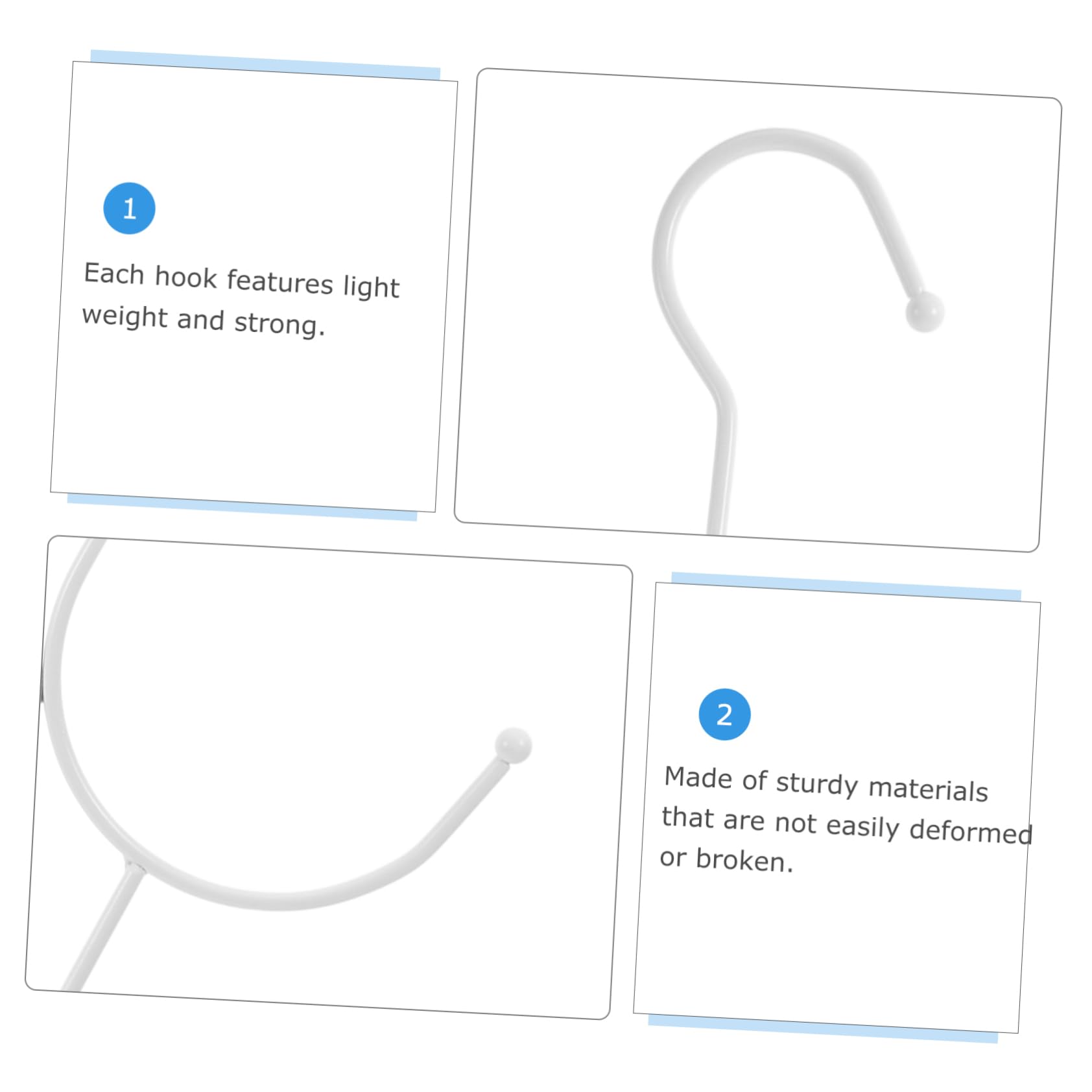 Alipis Elegant Design Iron Rack Scarf Display Belt Holder Tie Rack Sock Organizer Easy Install