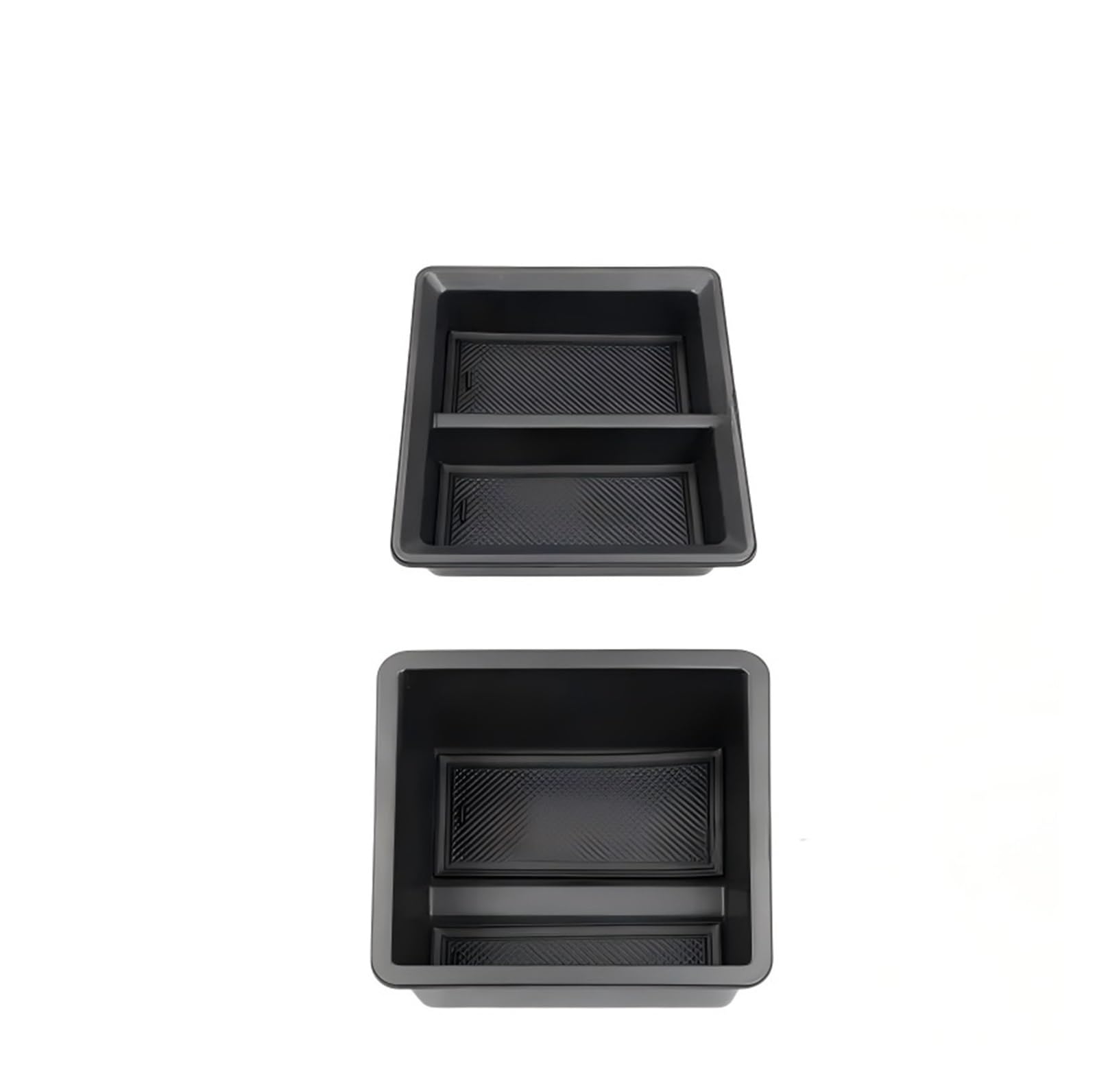 Zynther For Tesla For Model 3/Y/3 Highland For Y Juniper 2025+ Central Control Storage Box Organizer Tray Armrest Cubby Multifunctional Car Armrest Cushion(M3Y Silicone Sets)