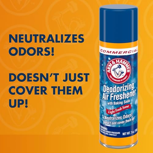 Arm & Hammer 33200-94170 Deodorizing Air Freshener, Aerosol, Fresh Scent, White, 7 oz. (Pack of 12) - image 2
