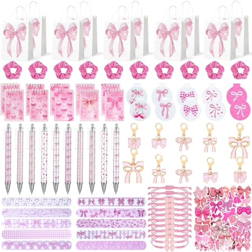 Lot de 135 accessoires de fête nœud rose pour éviter la panne d'idées cadeaux