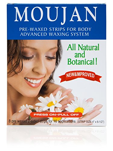 Moujan Pre-Waxed Strips for Body 8 ea
