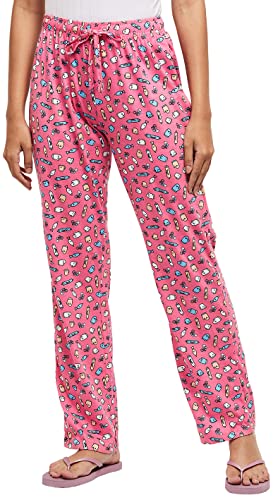 Image of Max Women Cotton Casual Style Printed Elasticated Pyjamas