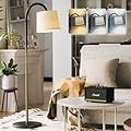 Floor Lamp for Living Room, Dimmable Floor Lamps (3 Color Temperatures and 9w Led Bulb), Standing Lamp with Beige Linen Lamp Shade, Modern Tall Arc Floor Lamp for Bedroom, Office, Study