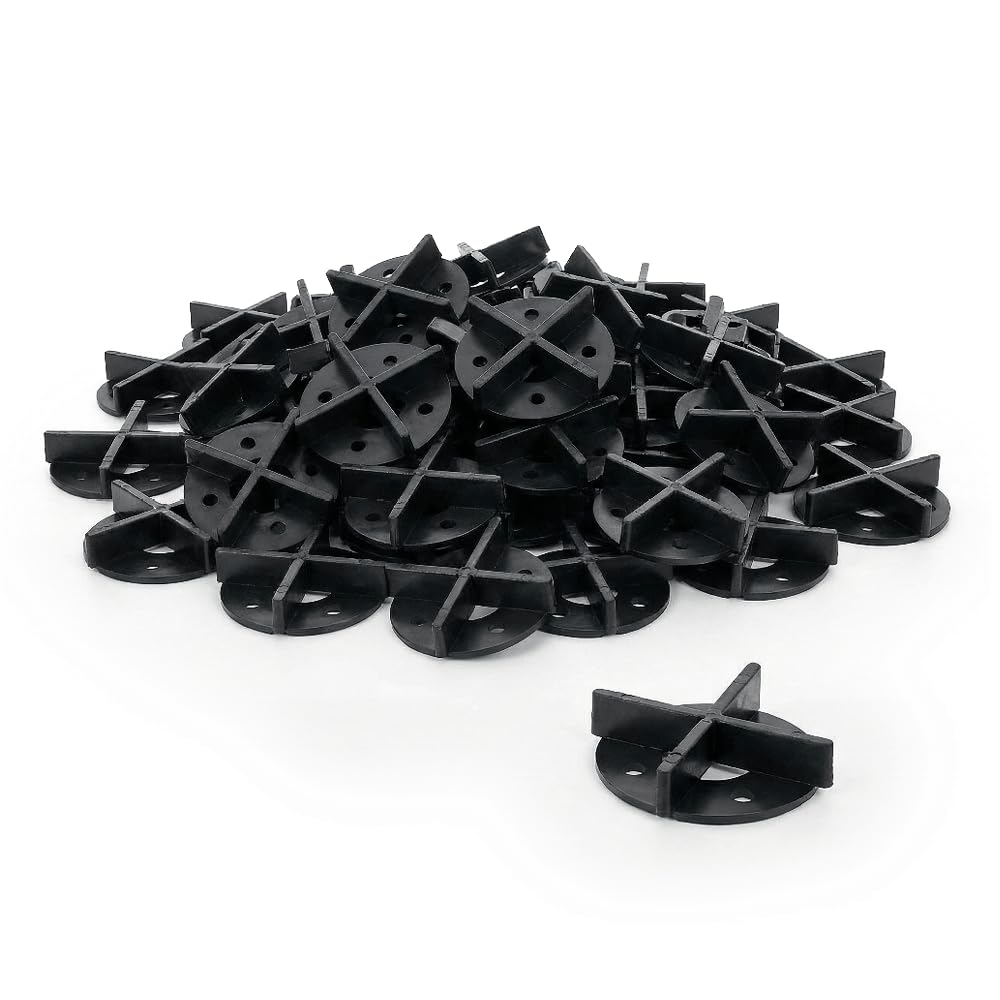 100x Alfa Fugenkreuz mit Bodenplatte 15 mm – Für Terrassenplatten