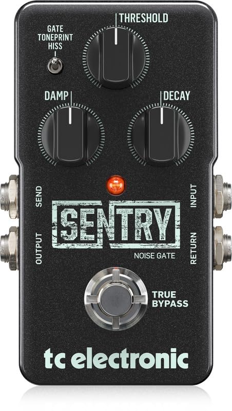TC Electronic Multiband Noise-Gating Pedal with Hard-Gate Mode and Built-in TonePrints...