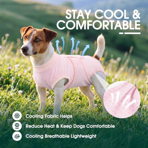 Image of Kuoser Dog Surgery Suit Female Spay, Dog Recovery Suit Male Neuter