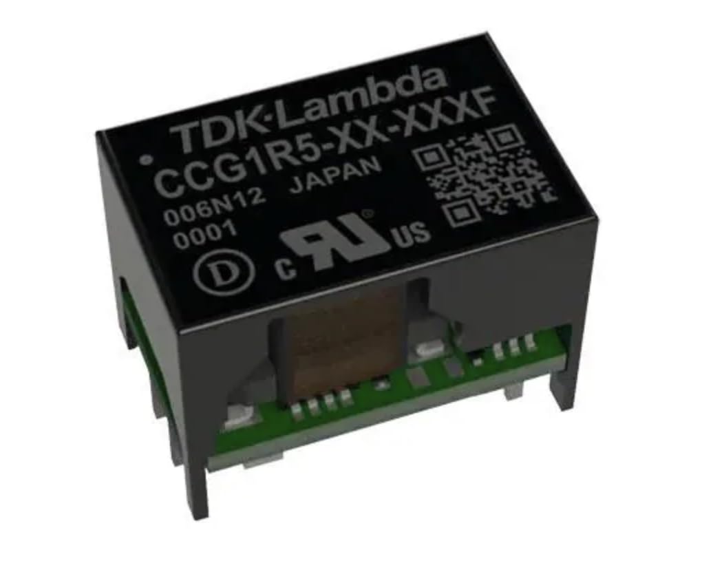 CCG1R5-24-12SF,Isolated DC/DC Converters - Through Hole Input 12/24VDC, Output 12V 0.13A, 1.56W TH