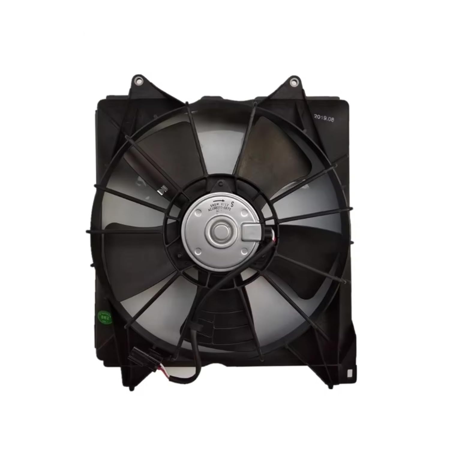 Engine Cooling Fan Mount Kit Automotive Radiator Cooling Fan Assembly OEM 19016-R40-A00 for Accord 2.4 2008 2009 2010 2011 2012