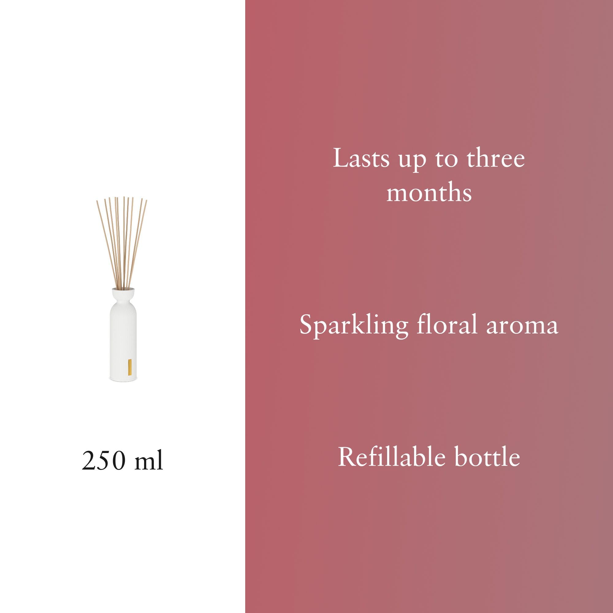 RITUALS The Ritual of Sakura – Profumatore per ambienti con bastoncini– Diffusore ambiente ai fiori di ciliegio e al latte di riso – Diffusore aromi con stick profumati – 250 ml