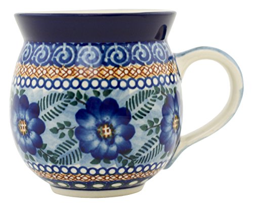 Mug Cerámica Azul 12 oz Ceramika Artystyczna miniatura 1