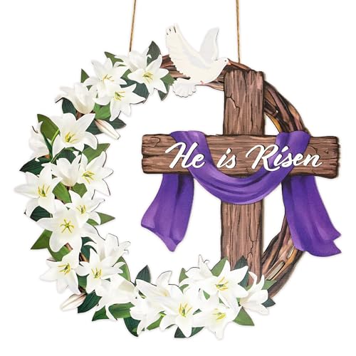 He is Risen Easter Wall Decor