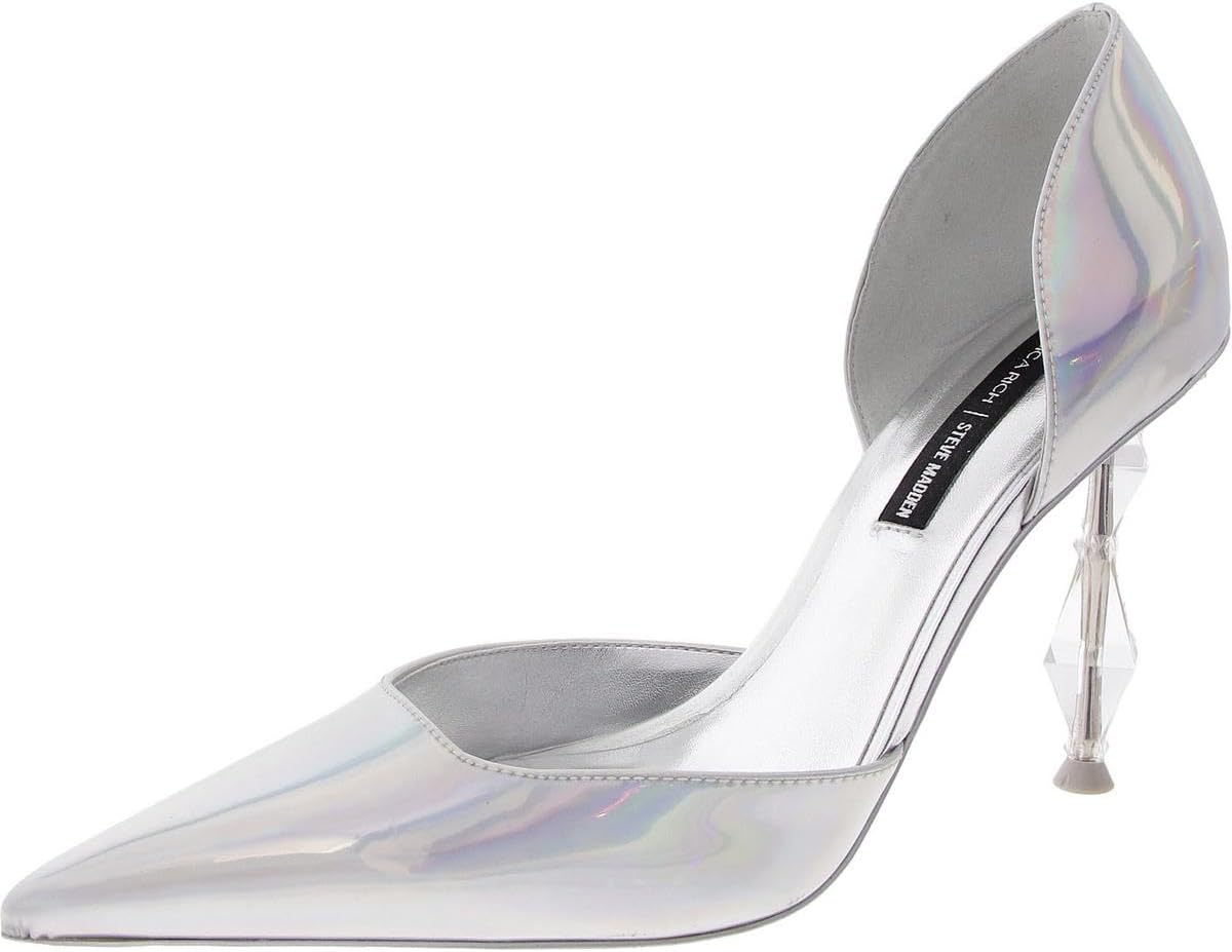 Steve Madden レディース ジェシカリッチタリアパンプス, 玉虫色, 24.5
