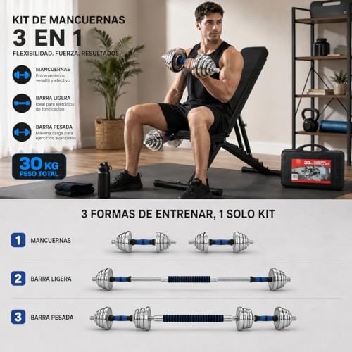 Mejores review On-line Kit mancuernas 40kg - solo los mejores. 5 Imagen adicional