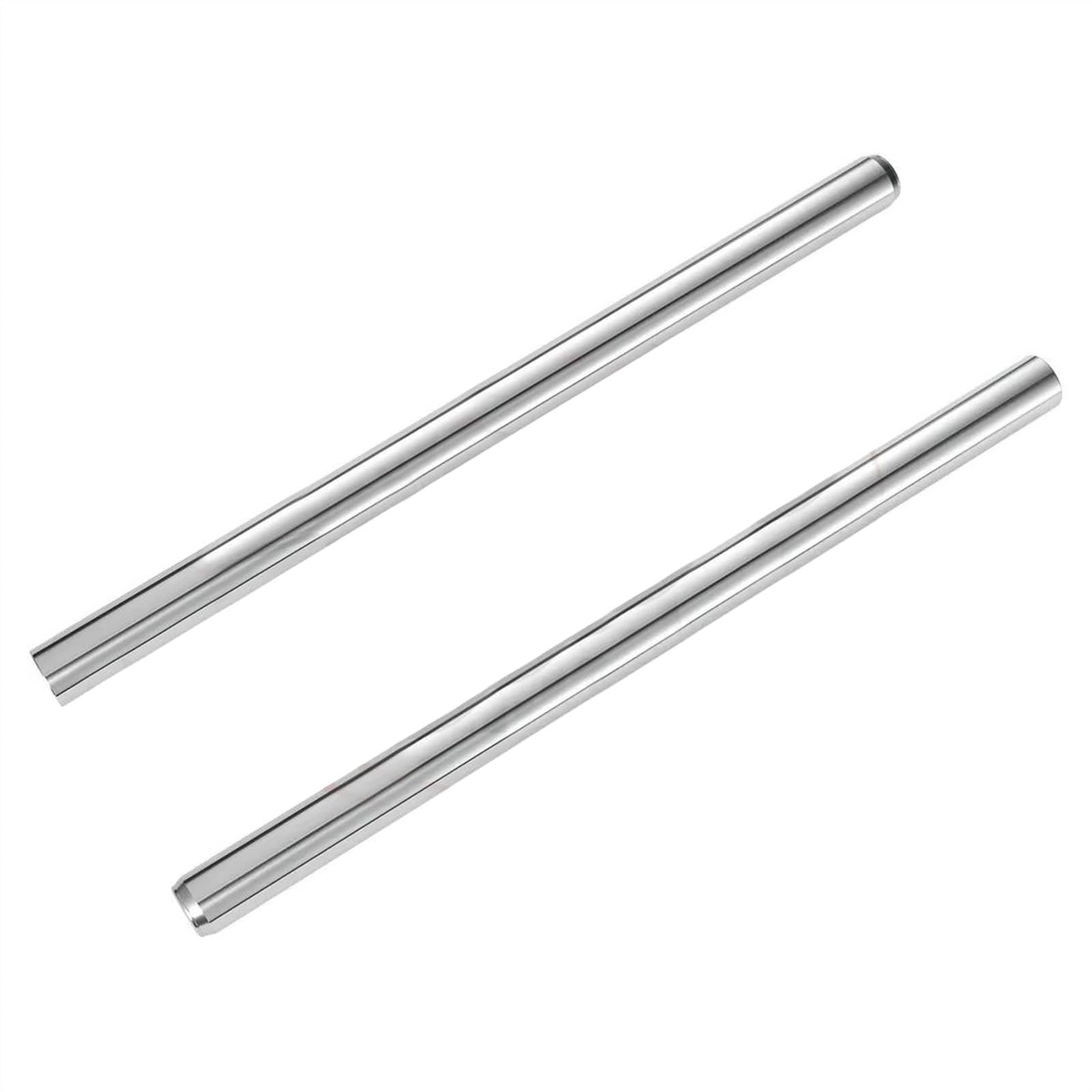 Xzkhchco One Color Front Inner Fork Tubes Pair Pipes Silver For Yamaha Xv500 Virago 1996-1998 1997 2Gv-23110-01-00 2Gv-23110-00-00 36X595mm