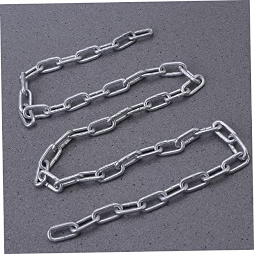 ULTECHNOVO 2 Unidades 1 corrente zincada luzes pendentes ao ar livre suporte esfera cristal Corrente