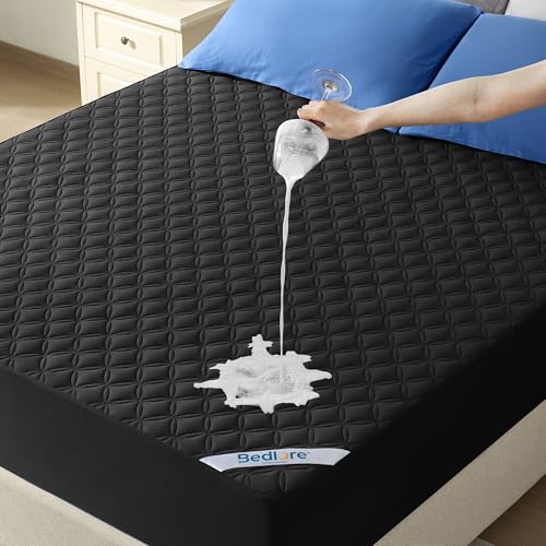BEDLORE Waterproof California King Mattress Protector, Deep Pocket Fit