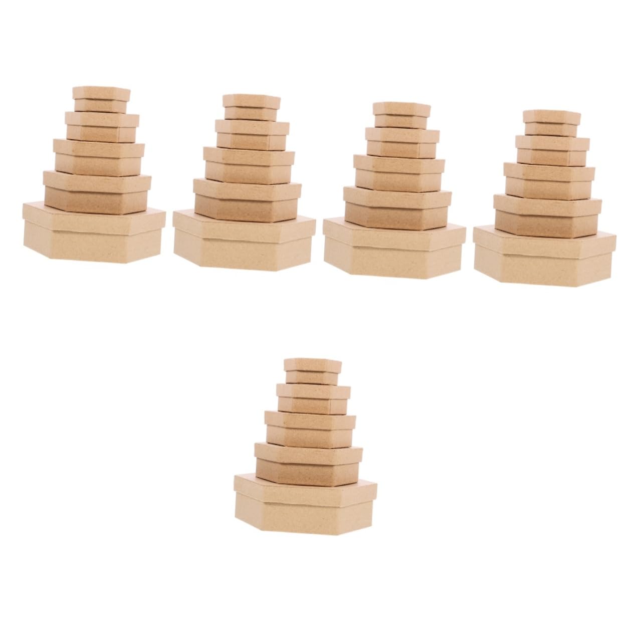 Caisse de rangement box case pliable en kraft pour bonbons et mini gâteaux