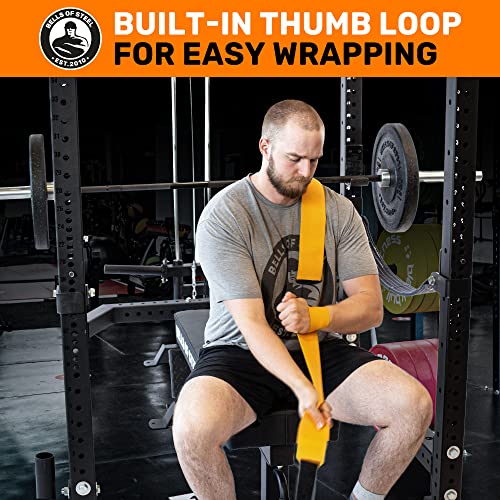 Bells-of-Steel-Mighty-Wrist-Wraps-Gym-Accessories-for-Commercial-and-Home-Gym-Wrist-Support-Built-in-Thumb-Loops-for-Weightlifting-CrossFit-Strength-Training-and-Powerlifting-235in-x-3in