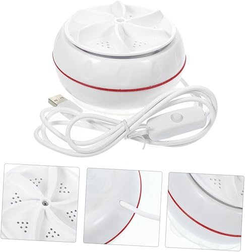 Miniatura 2 de DOITOOL Mini lavadora portátil con carga USB para ropa interior y calcetines de viaje, ropa interior y calcetines, ligera y compacta con diseño de