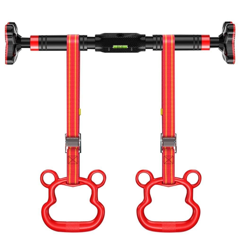 Adjustable Doorway Pull-Up Bar Portable Chin Up Bar Multi-Function Upper Body Exercise Bar No-Screw Installation for Home Office