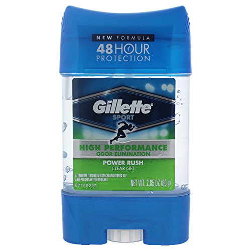 Gillette Clear Gel Power Rush Antiperspirant And Deodorant 2.85 Oz #TOP28