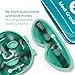 Medi Grade Cooling Ice Face Mask and Cooling Eye Mask for Puffy Eyes & Migraine Relief - Self Care Face Ice Pack with ChillGel Face Ice Mask Technology - Cooling Face Mask, Eye Pads and Bag