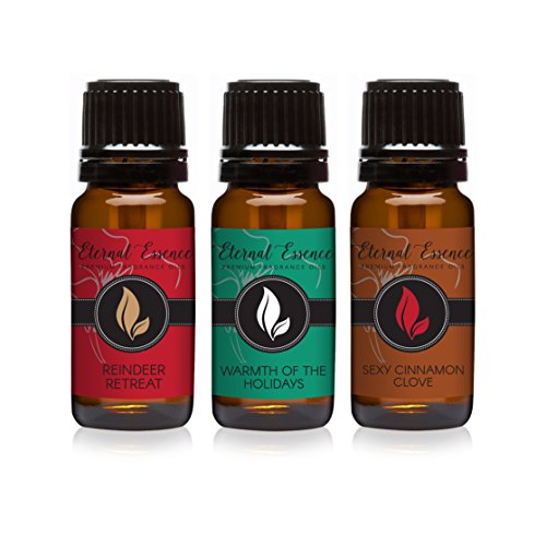 Image of Trio (3) - Reindeer Retreat, Warmth of The Holidays & Sexy Cinnamon Clove - Premium Fragrance Oil Trio - 10ml