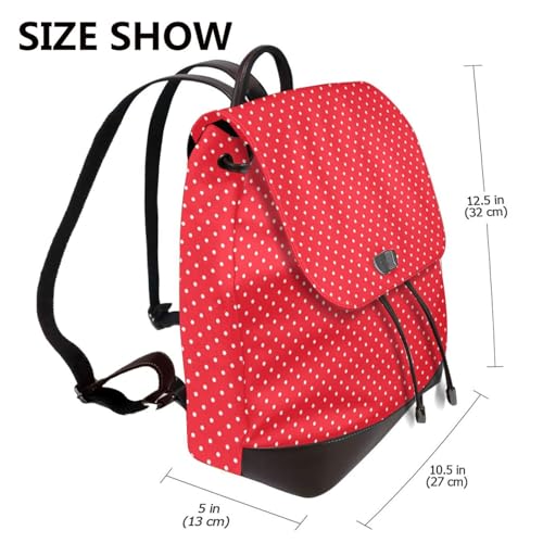 Strawberry Strawberry Seeds Lightweight Daypack Bag Microfiber PU Leather Backpack for Travel Business Commute Gym2