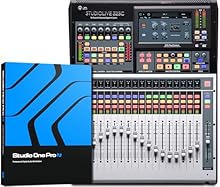 Compact digital mixing console for stage and studio DAW control for Studio One, emulations for Logic & ProTools Discreet routing for each channel Technology: Dual-Core PreSonus FLEX DSP Engine Type of construction: desktop or rack-mounted 19 inches