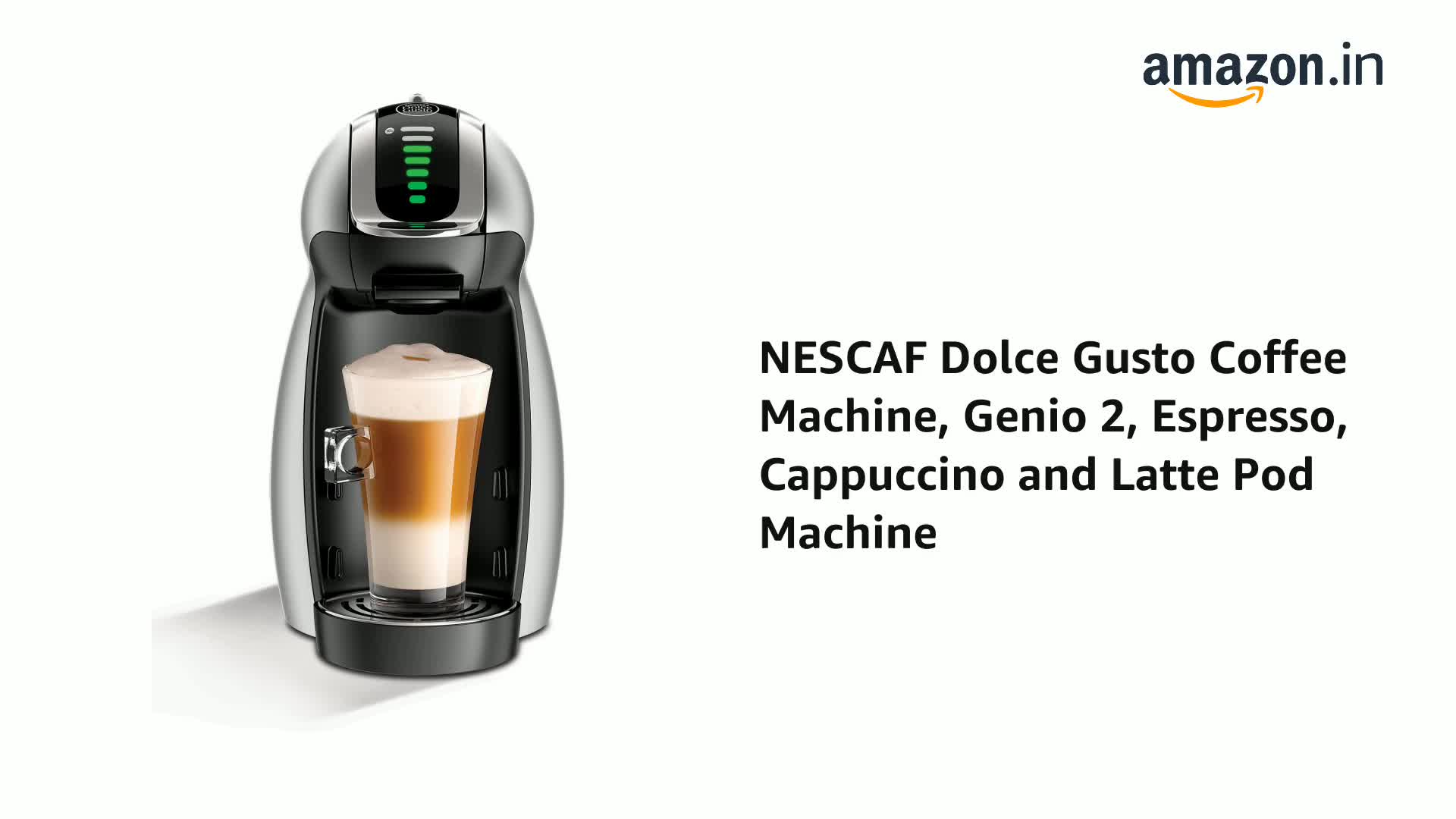 Buy Dolce Gusto Nescaf Coffee Machine, Genio 2, Espresso