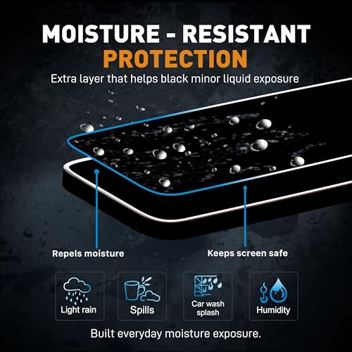 Image of ZEIR Screen Protector Combo For MG Select M9 EV - 12.3 inch Infotainment Touchscreen & 7 inch Instrument Cluster | Anti Scratch | Water Resistant | MgSelect Electric Display Guard Accessories 2025 [Not Tempered Glass]