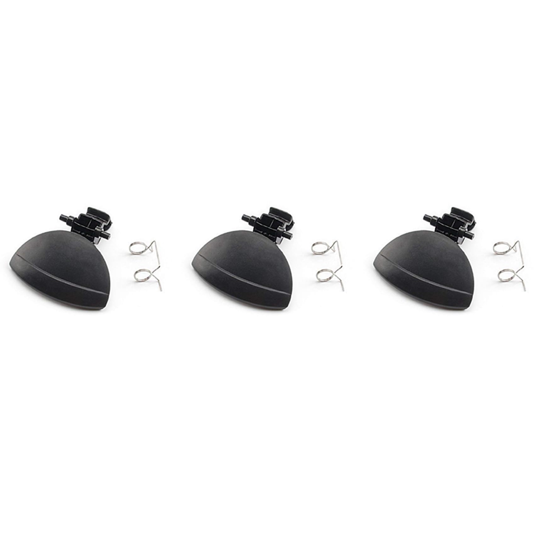Jnchdghwa Black 3X For C4 Handle For Glove Box Compartment Glovebox Repair Fix
