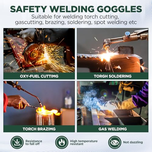 Dual Lens Welding Glasses with Switchable Lenses