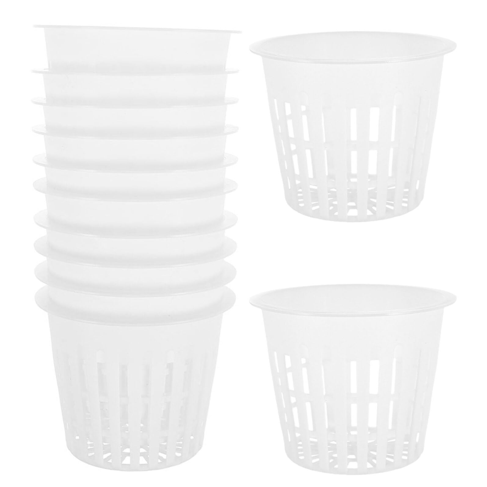 Panier de culture hydroponique 2 pouces en plastique godets en filet