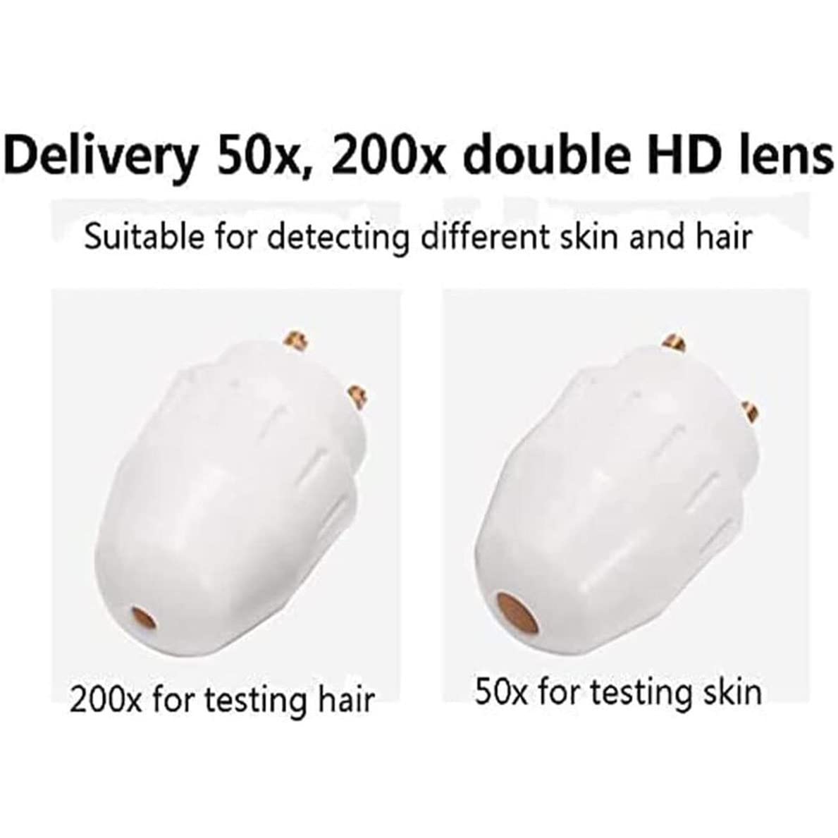 Analysegerät für Haare und Haut, 22,9 cm (9 Zoll), LCD-Display, Analysegerät für Haarfollikel, multifunktionales Analysegerät, einfache Bedienung für Ana