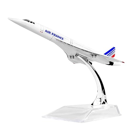 Qids Air France F-BVFB Concorde 16cm Metal Airplane Model