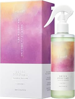 Dress Perfumes Fabric Fresh Spray Clothes Perfume Room Spray Deodorizer Clothing Refresher Odor 1.69 fl oz (Love Letter, 300ml)