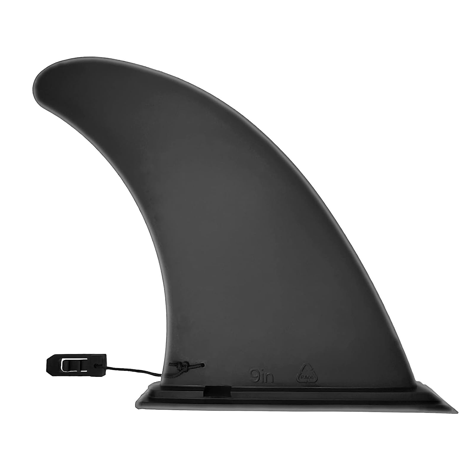 FENGCHUANG Quilla de Paddle Surf Desmontable Universal, PVC + Fibra Vidrio Quilla Paddle Surf, Quillas Surf 8.4-Inch, Sup Aletas para Tabla de Surf de Windsurf Aleta Paddle Surf (Negro)