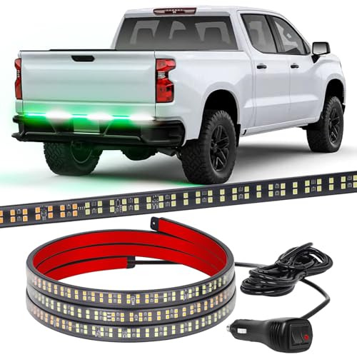 Image of XRIDONSEN 48 inch 288 LED Tailgate Strobe Lights Rear Emergency Lights