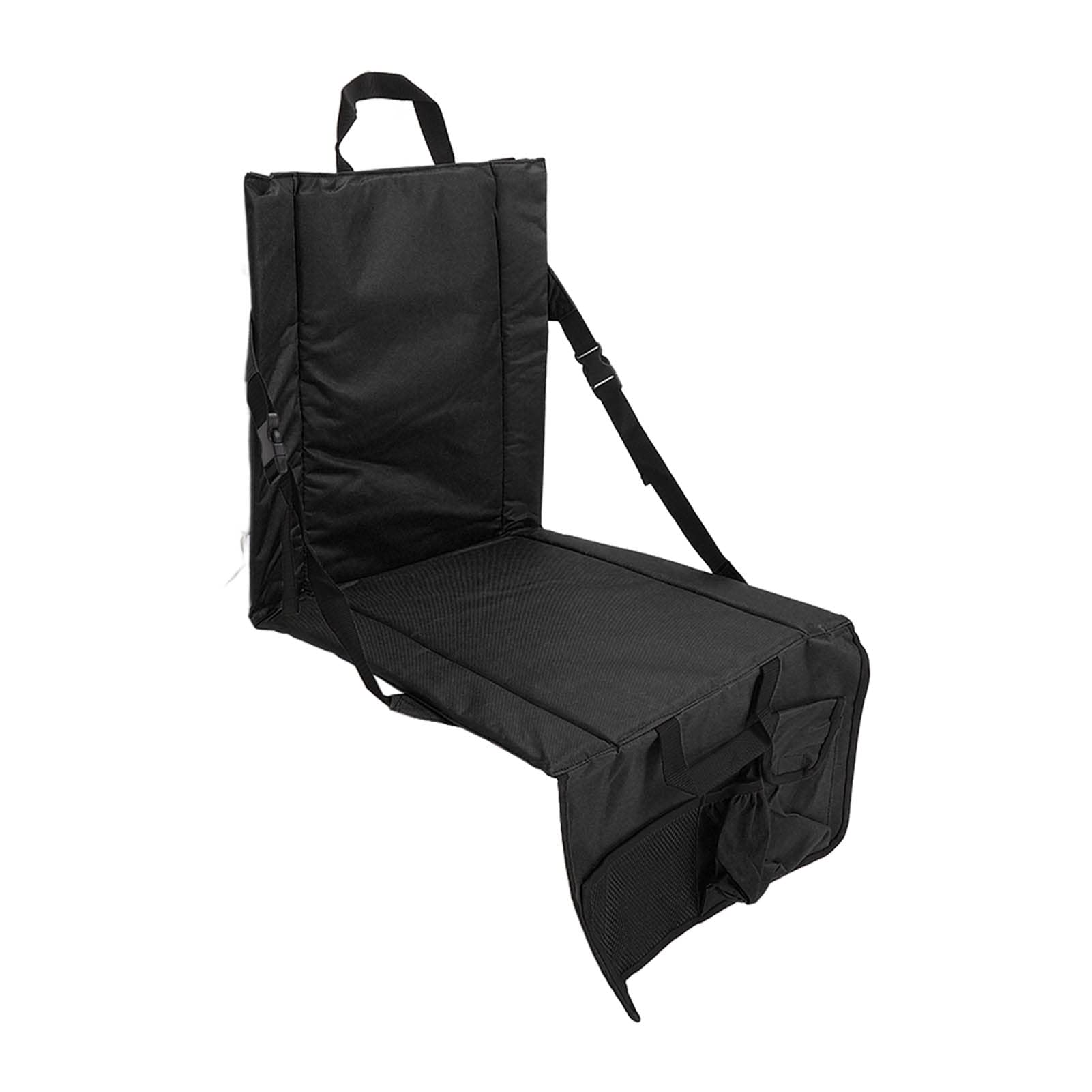 Chaise de stade portable pour blanchisseurs et camping avec dossier inclinable confort